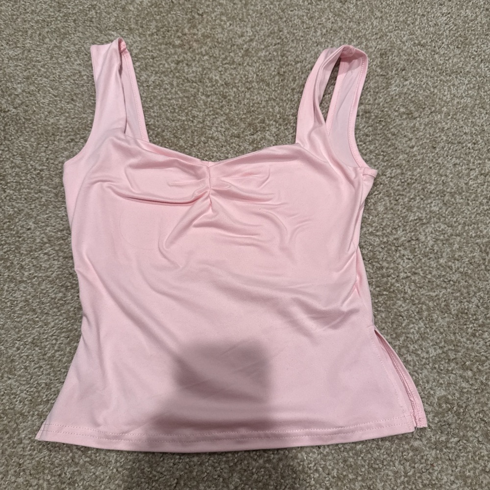 SHEIN Light Pink Camisole Top